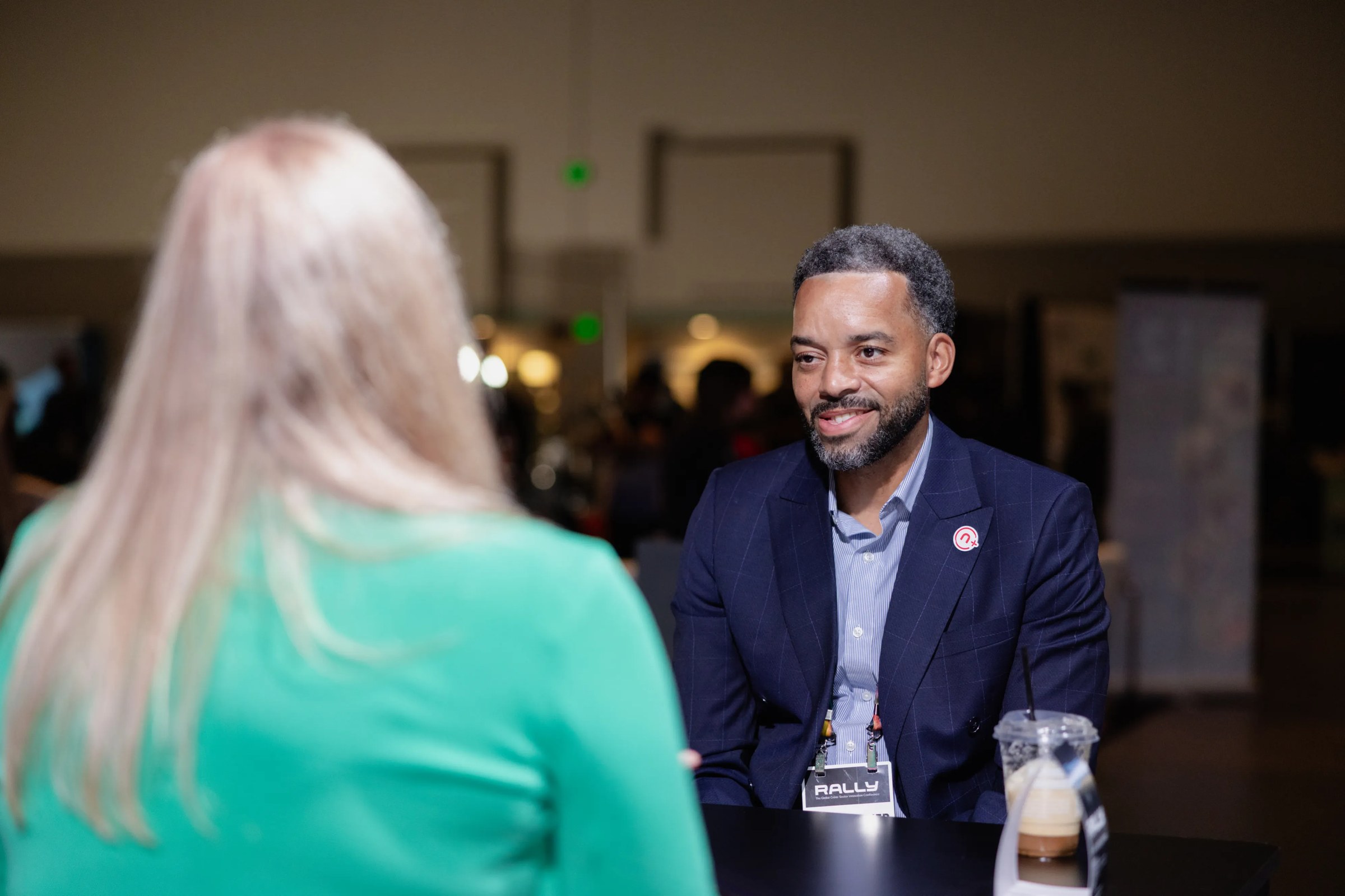 Chris Redd in conversation at Rally Conference