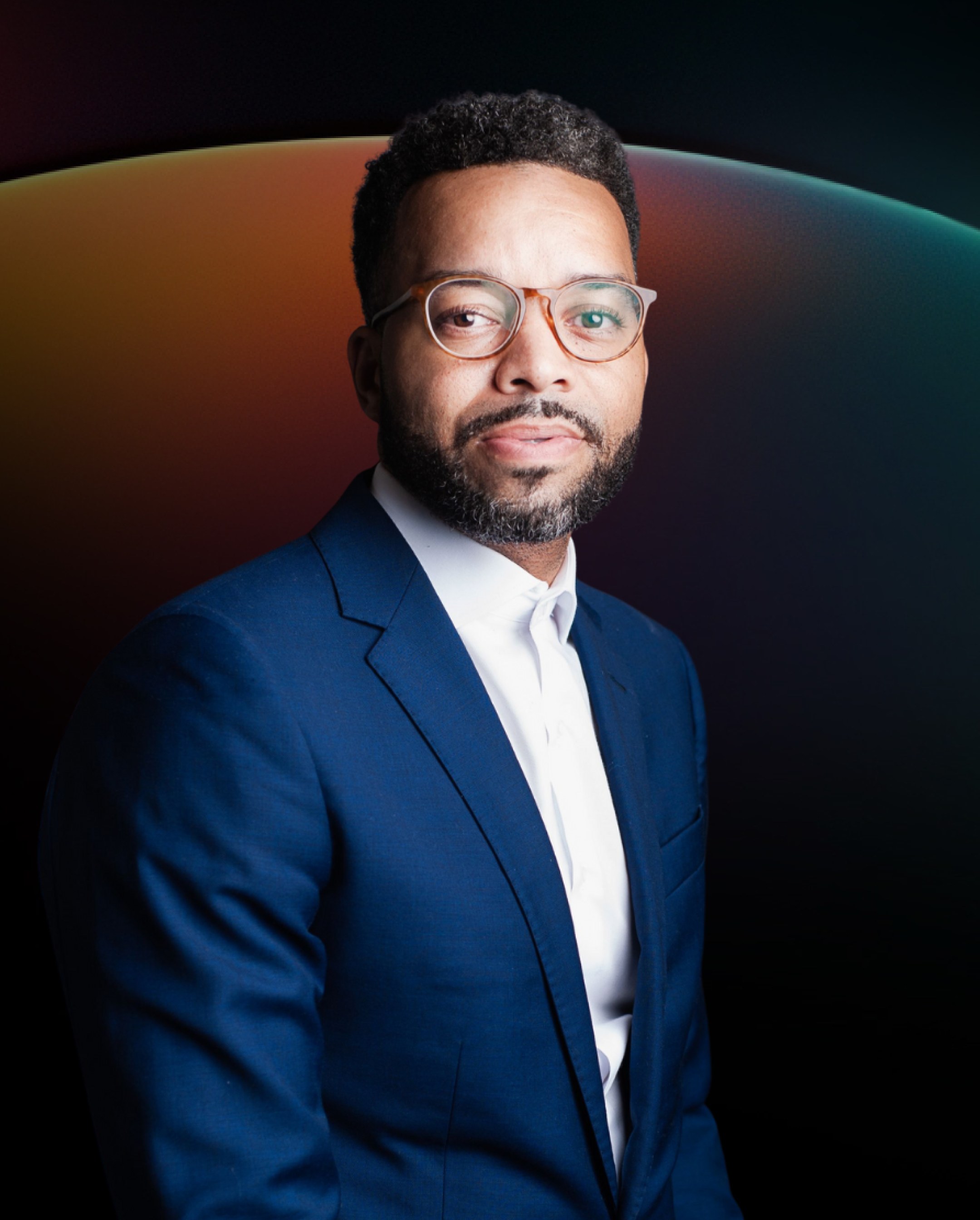 Chris Redd, speaker portrait at Rally Conference